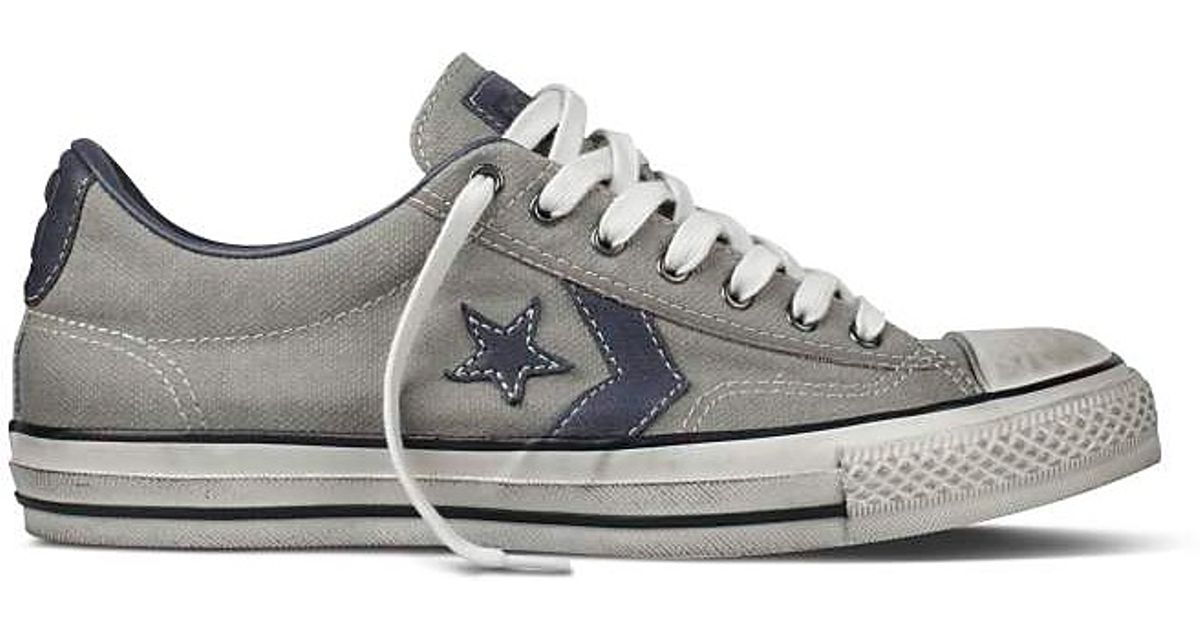 converse star player premium leather ox trainers