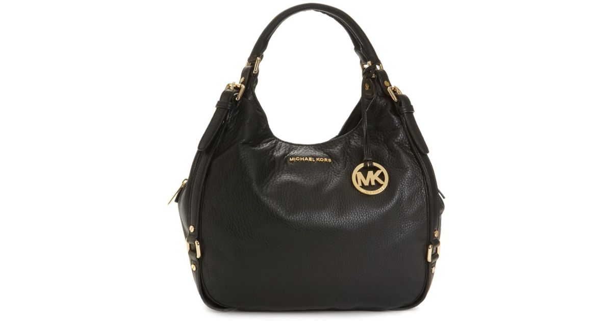 Lyst Michael Kors Bedford Large Shoulder Tote In Black