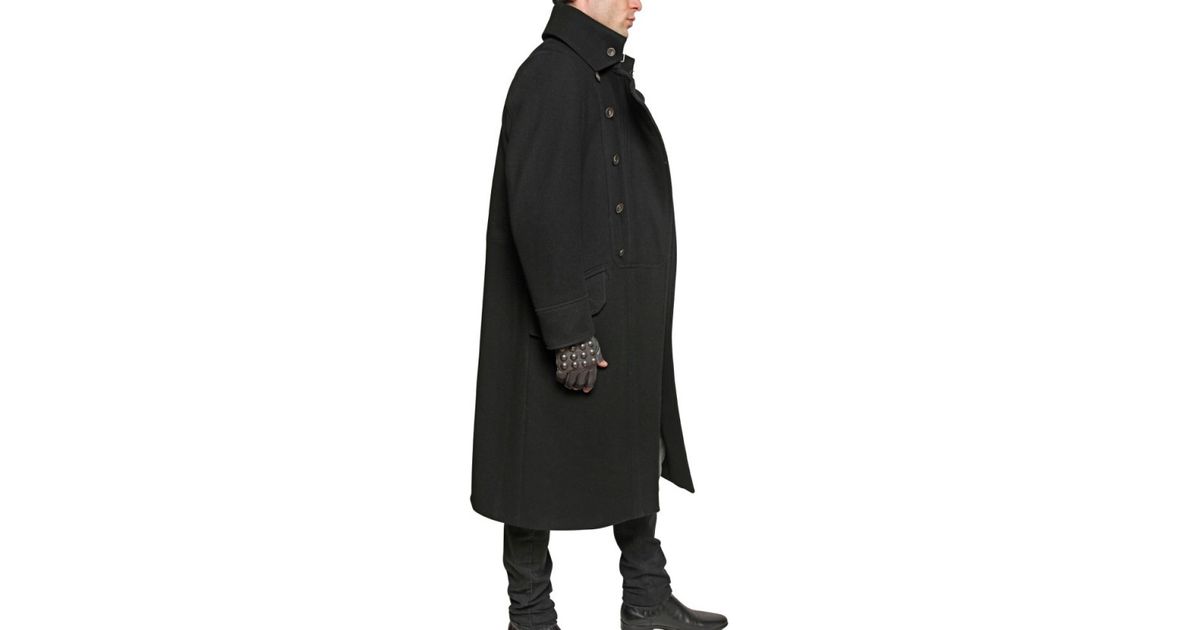 Casual Double Ted Male Trench Coat Military Style Pea M 5a89ac629a9455e6a5f818cd