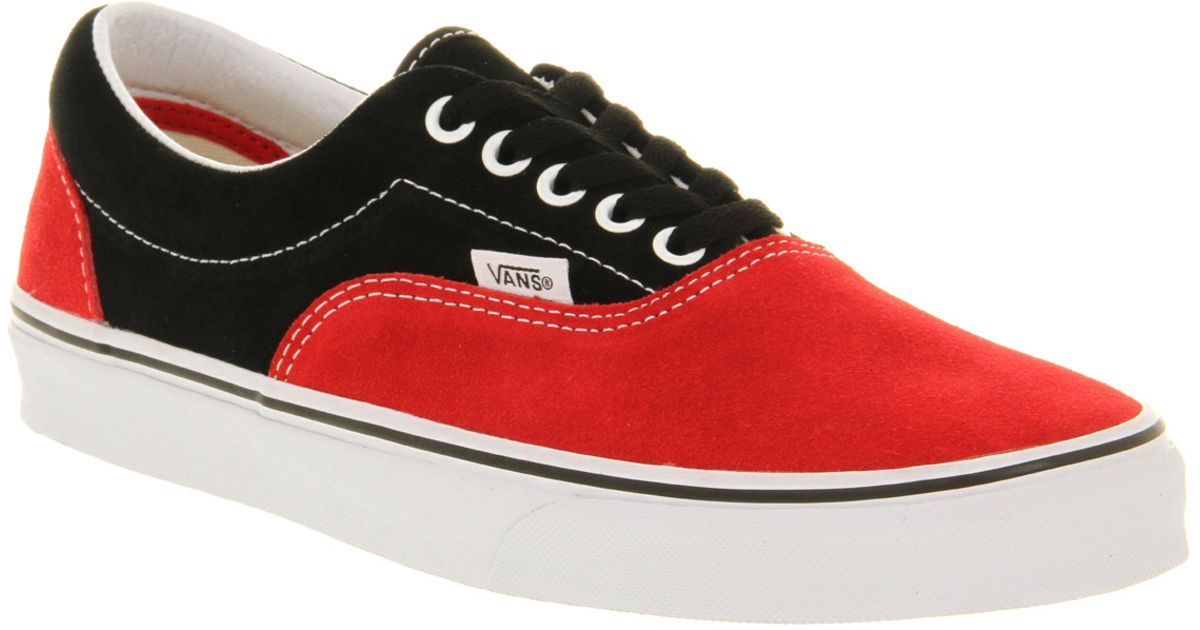 vans red black vans red black