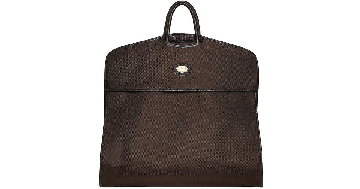 brooks brothers leather garment bag