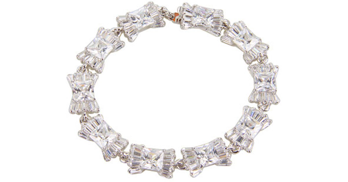 Lyst Kate Spade New York Bow Tennis Bracelet