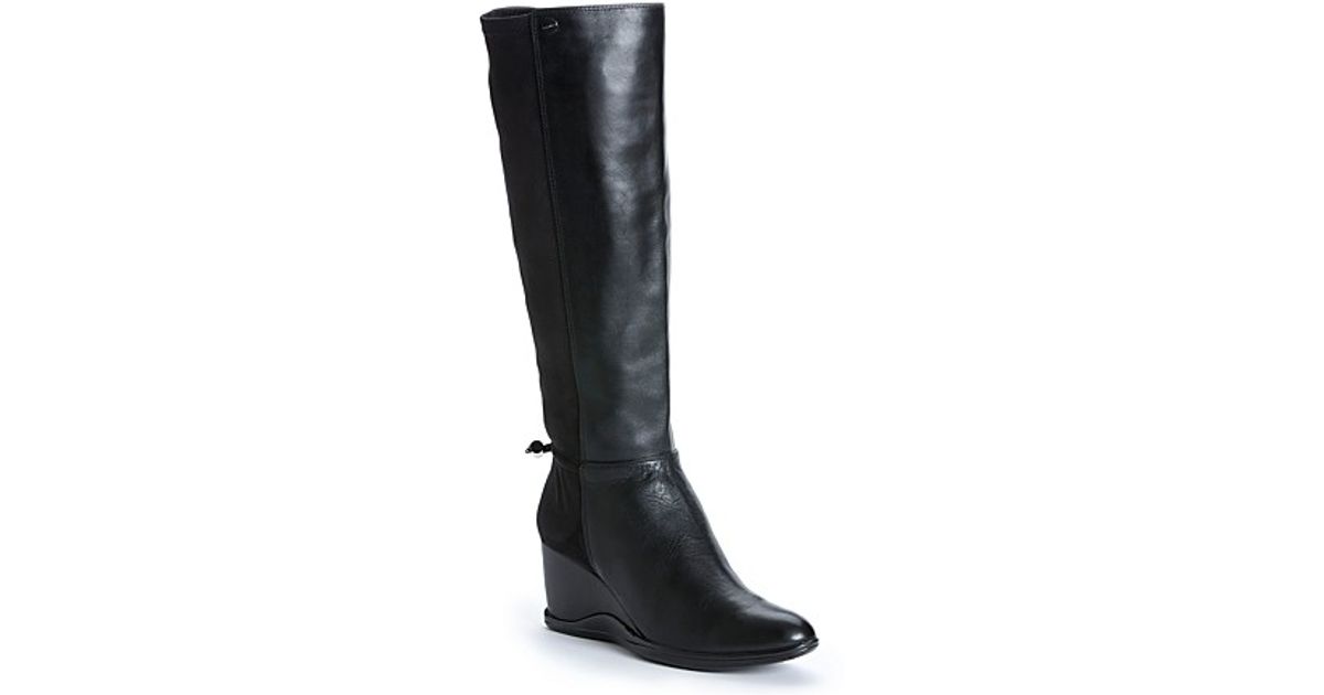 calvin klein wedge boots