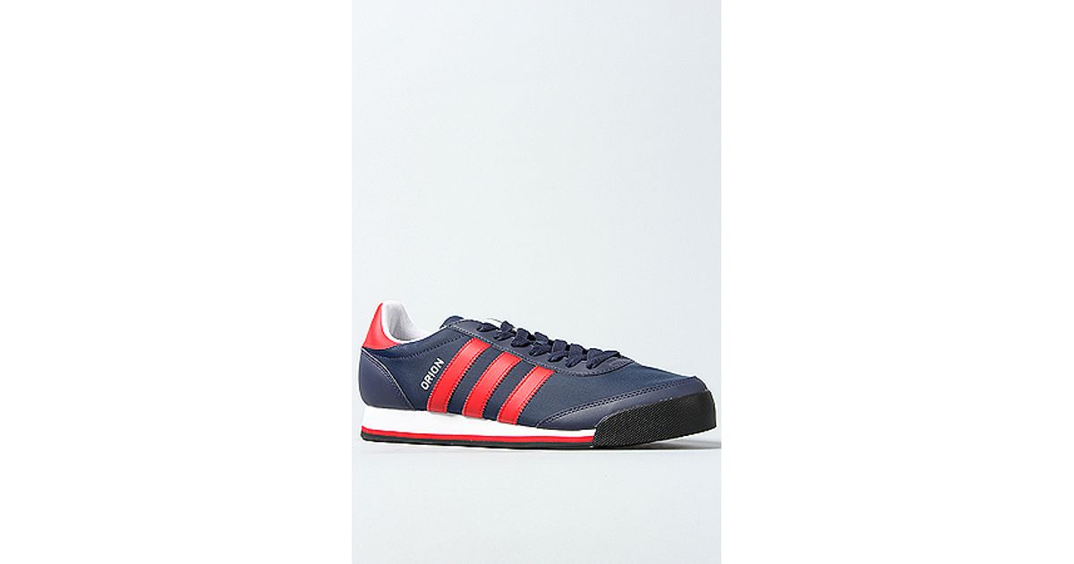 Adidas The Orion 2 Nylon Sneaker In New Navy Light Scarlet White In Blue For Men Lyst 2103