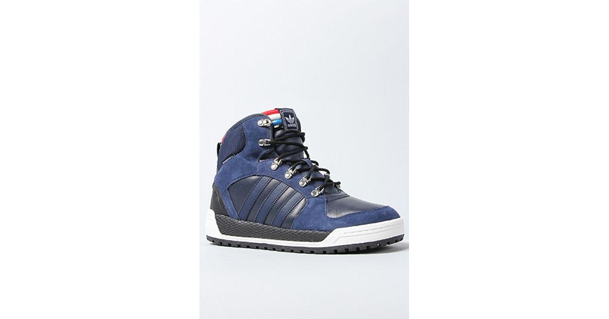 Adidas - Blue The Winter Ball Sneaker in Dark Indigo Light Scarlet for Men - Lyst Adidas - Blue The Winter Ball Sneaker in Dark Indigo Light Scarlet for Men - Lyst