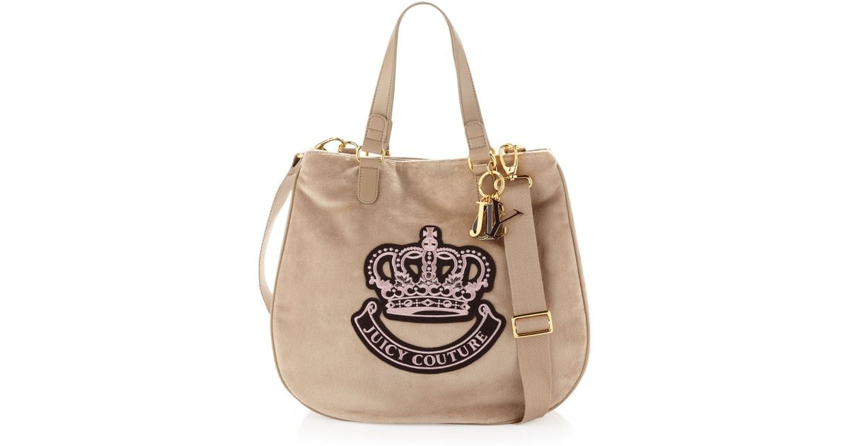juicy couture velour tote bag