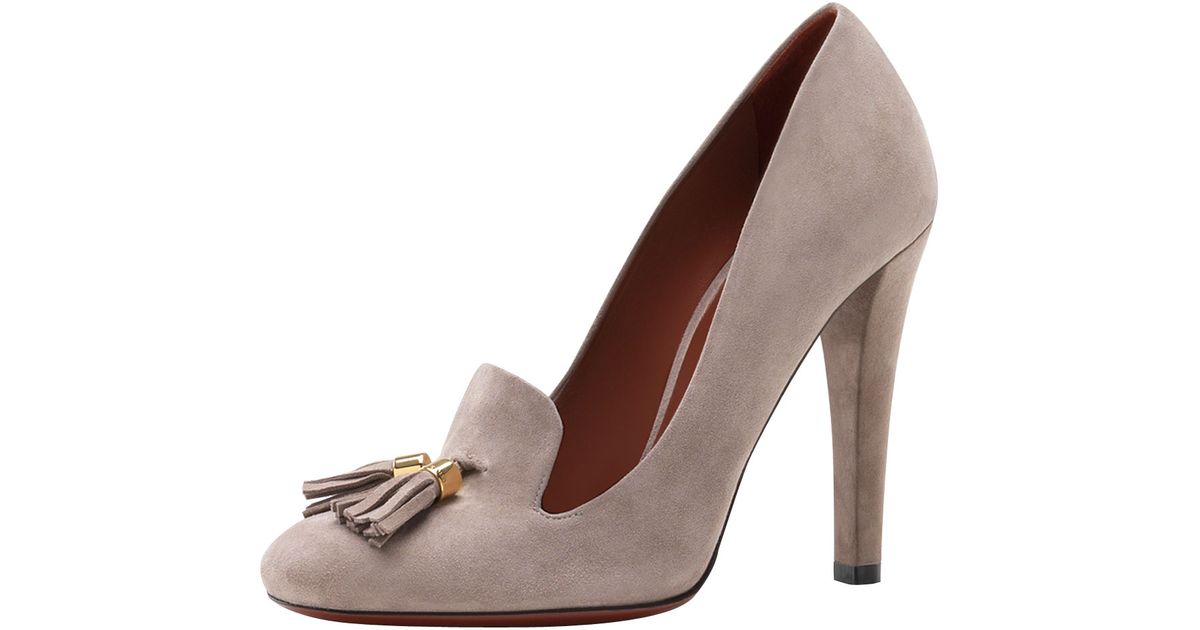 gucci tassel heels