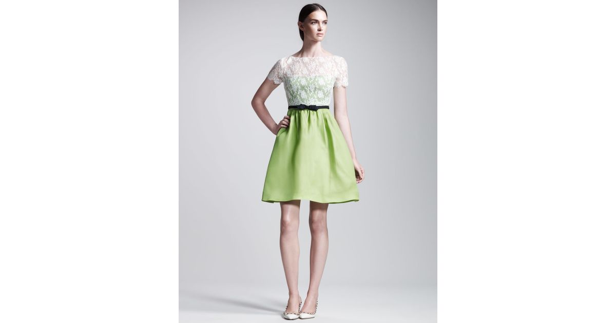 valentino green gown