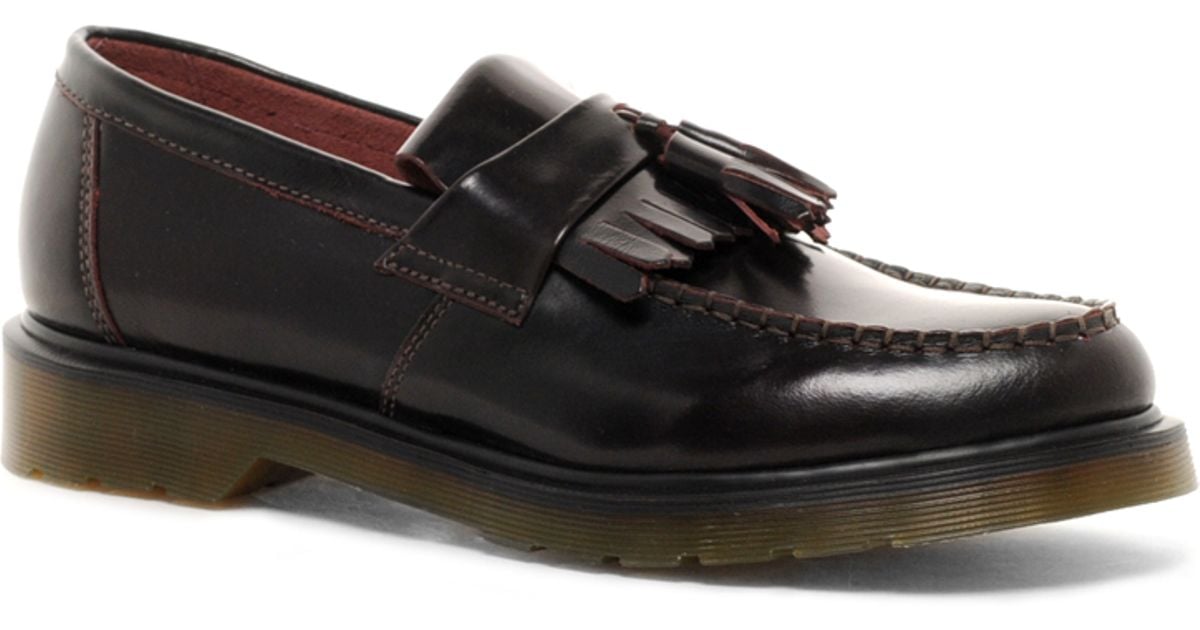 Lyst Dr Martens Adrian Tassel Loafers In Red For Men 1569