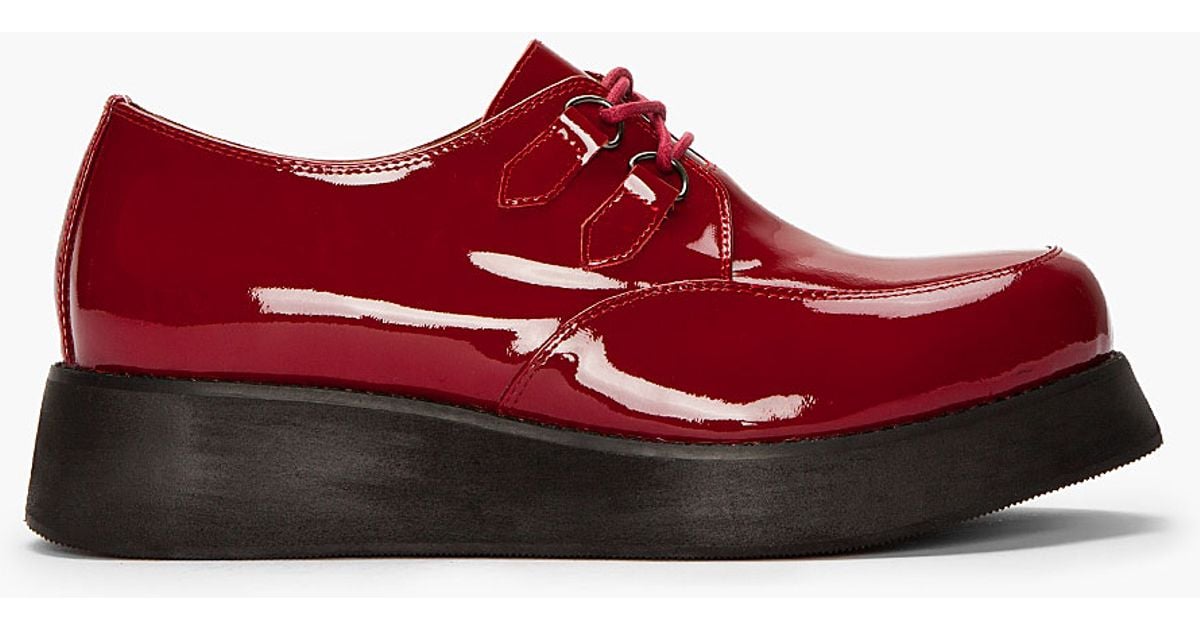 jeffrey campbell burgundy boots