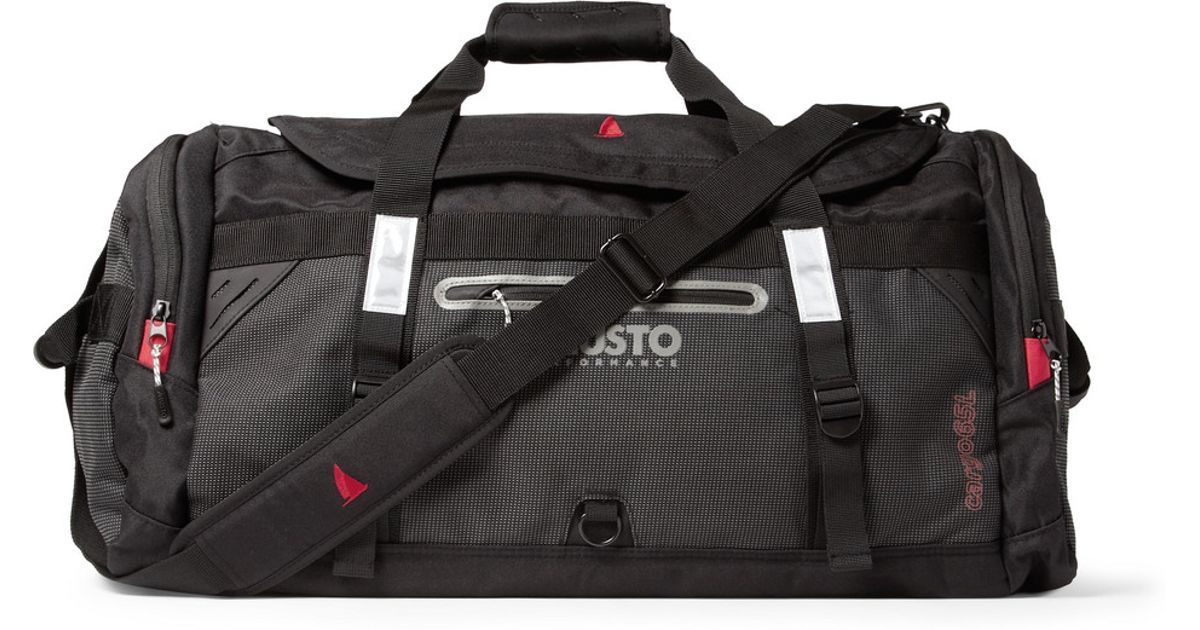 Musto Sailing Black Crew Holdall Bag For Men