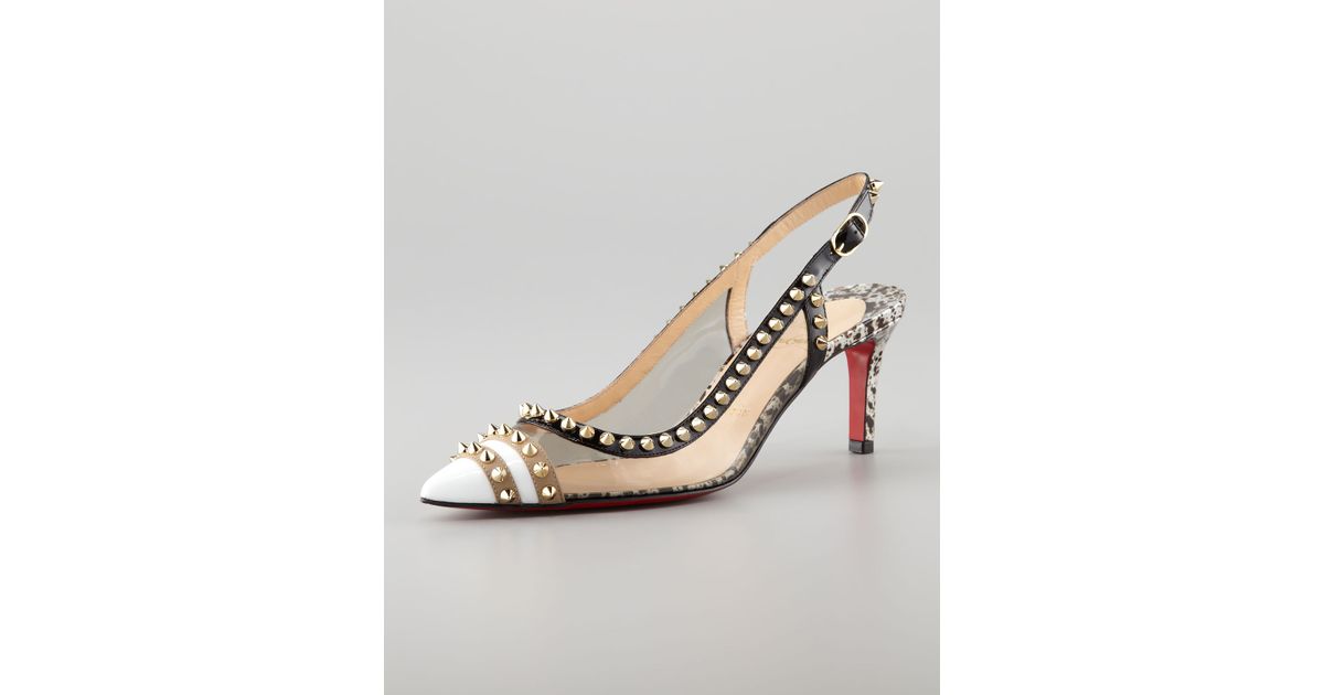 christian louboutin Manovra pumps Clear PVC | The Little Arts Academy  