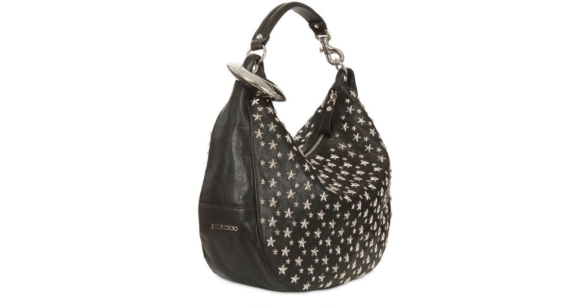 jimmy choo studded bag