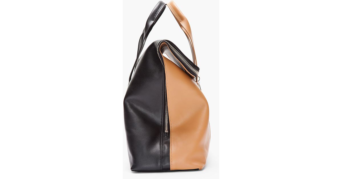 3 1 Phillip Lim Orange Tan Twotone 31 Hour Bag Lyst