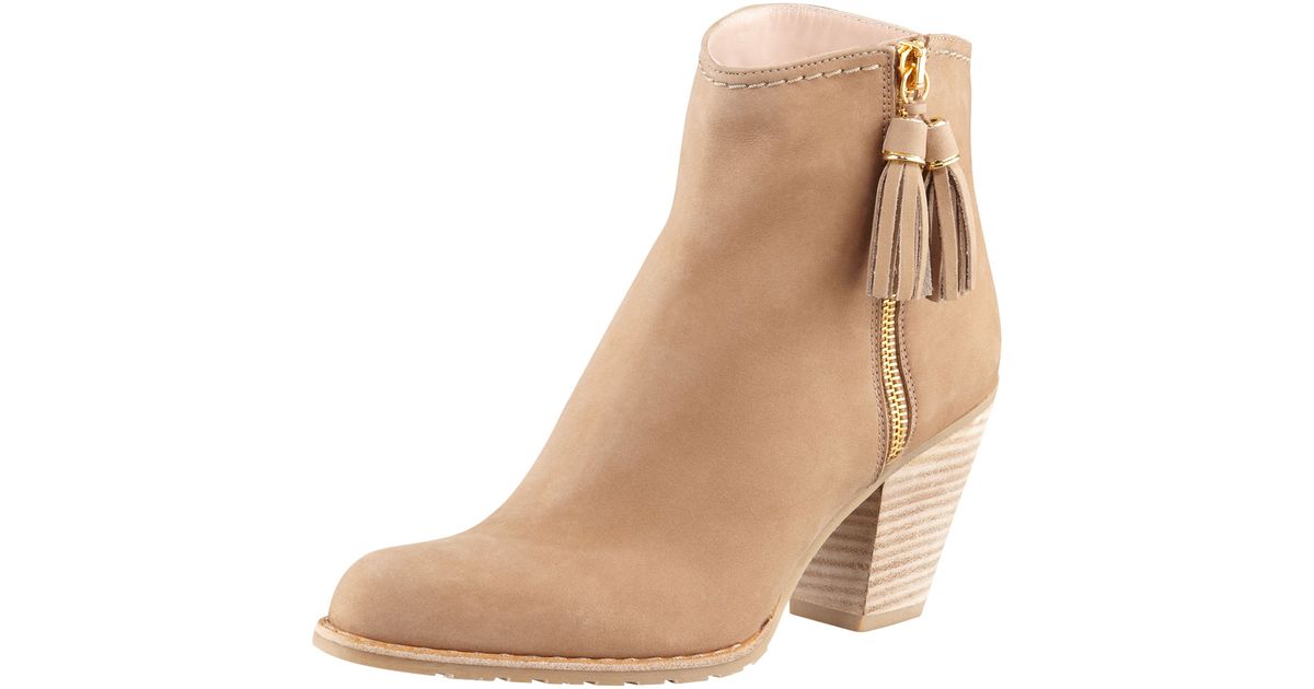 faith tan ankle boots