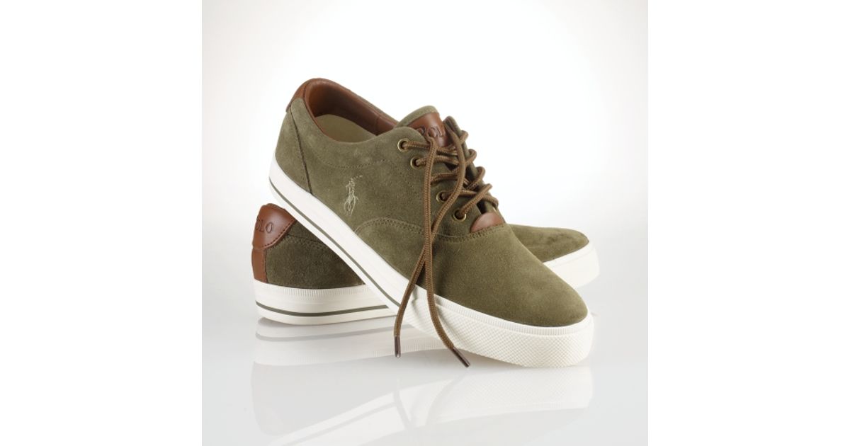 suede ralph lauren shoes