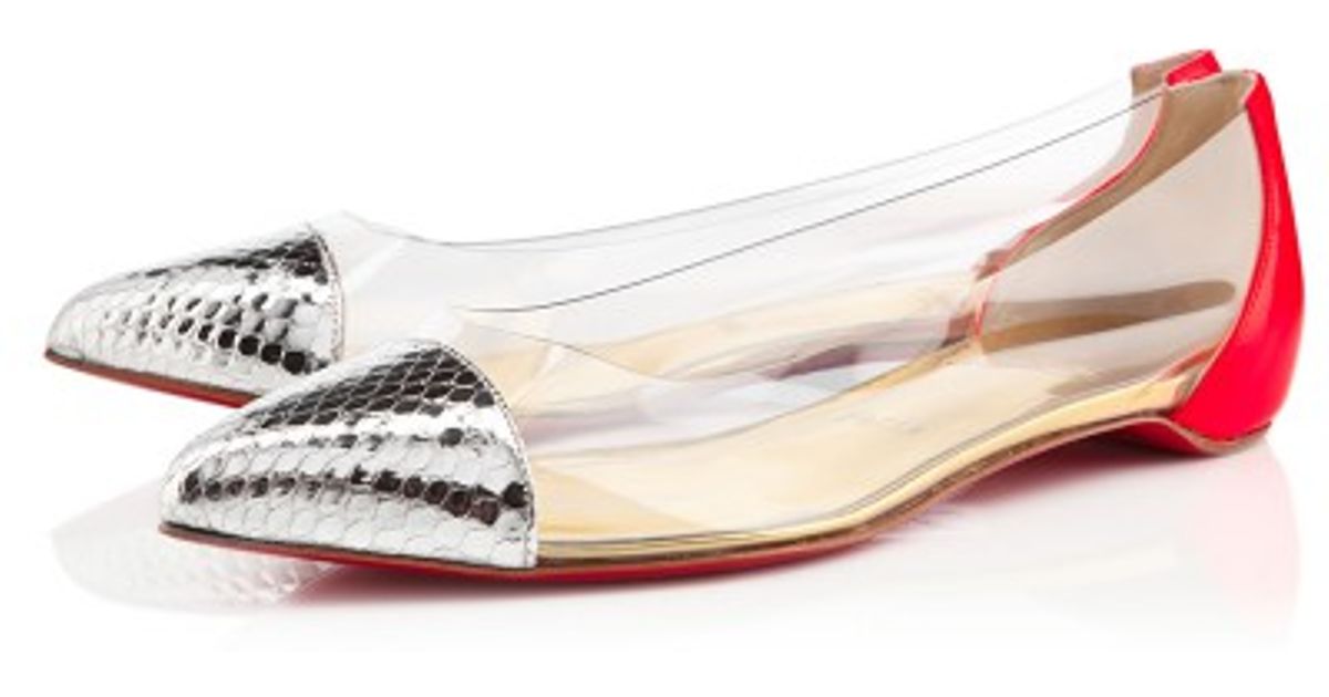 Christian louboutin Corbeau in Transparent | Lyst