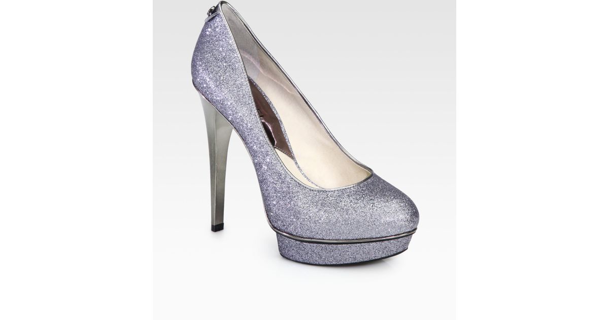 michael kors keke glitter pumps