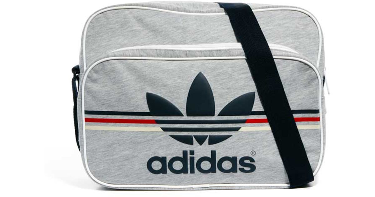 Lyst Adidas Originals Messenger Bag In Gray For Men