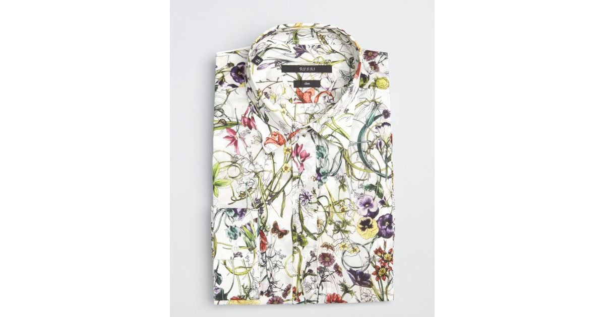 gucci dress shirt men's