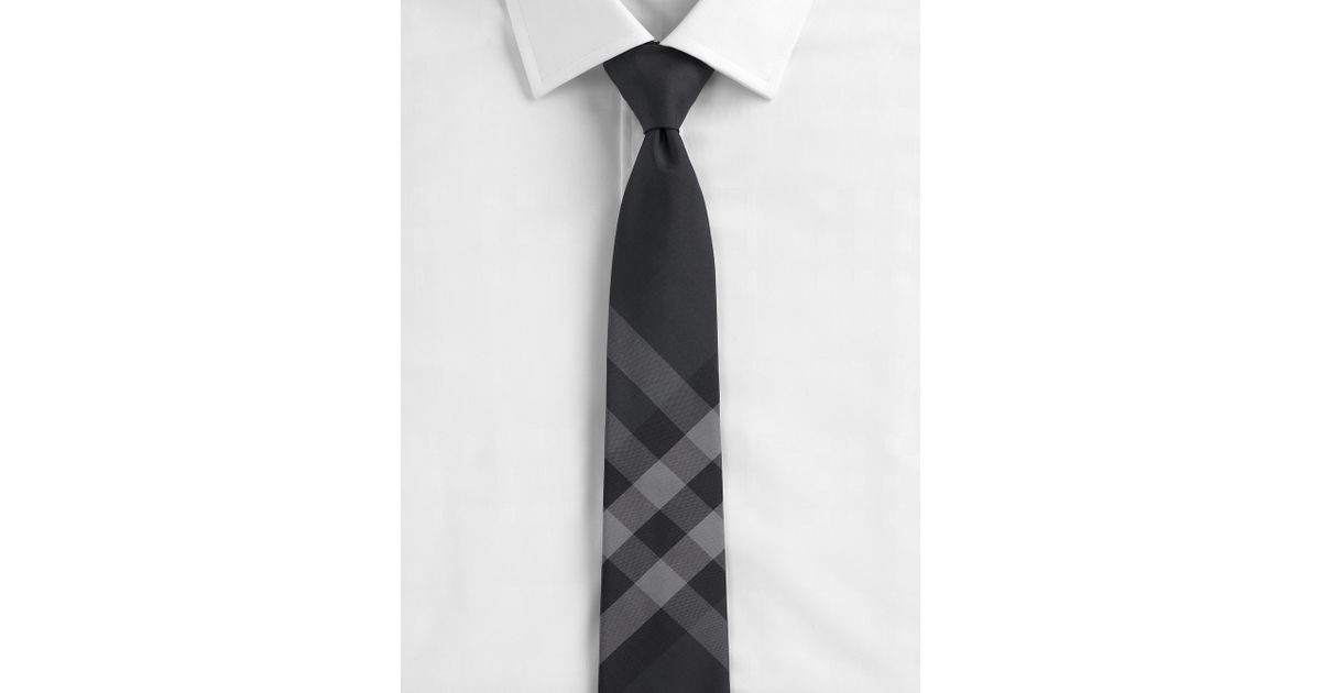 burberry tie with black suit