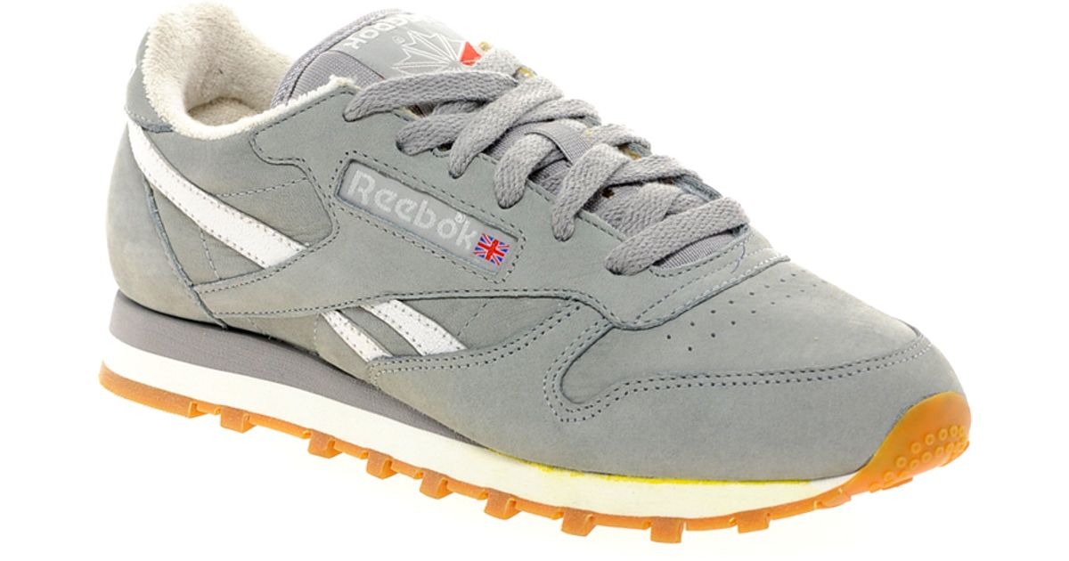 reebok classic vintage grey trainers