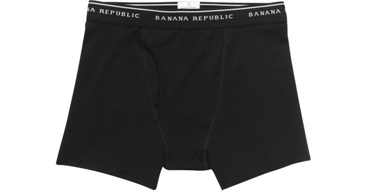 Banana republic boxers A few months ago I met with some people from Banana Republic Outlet. Banana Republic has a team of people whose sole responsibility is to design and manage production for their outlet stores.