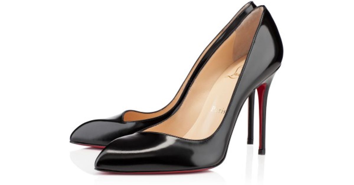 Christian louboutin Corneille Patent Leather Pumps in Black | Lyst  
