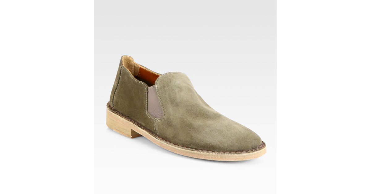 vince paz suede loafer