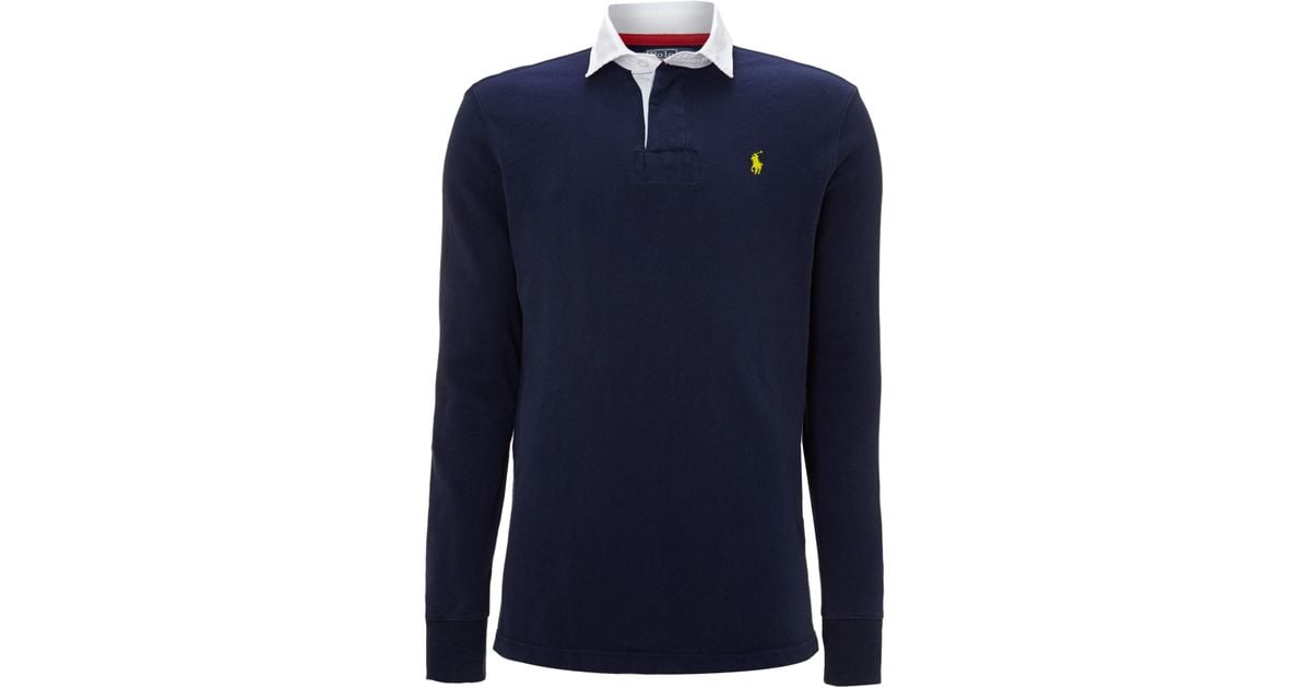 Kong polo ralph lauren classic fit rugby shirt online