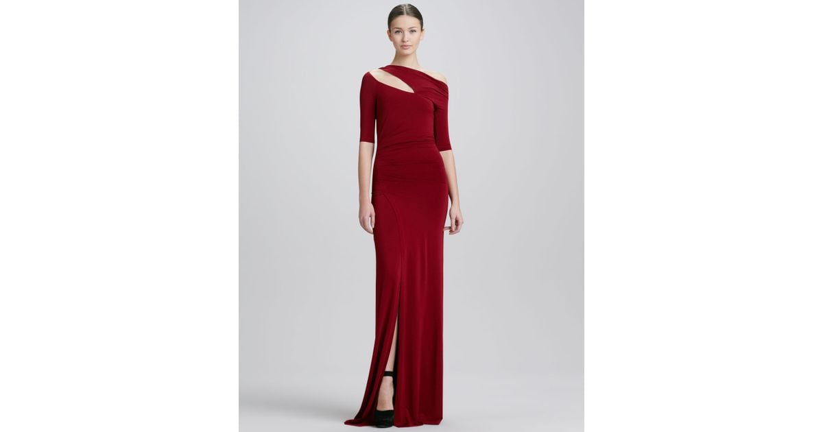 Blood Red Evening Dresses