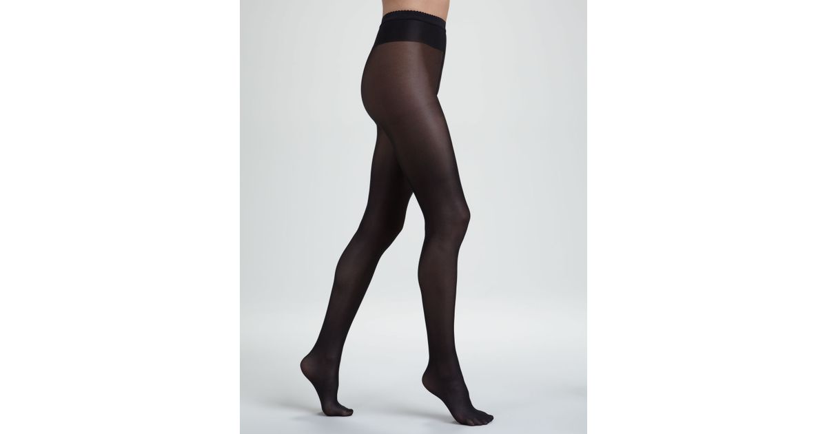 Wolford pantyhose neon black