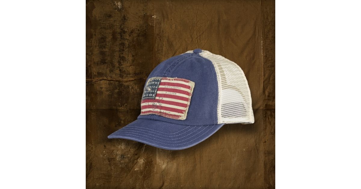 ralph lauren trucker hat