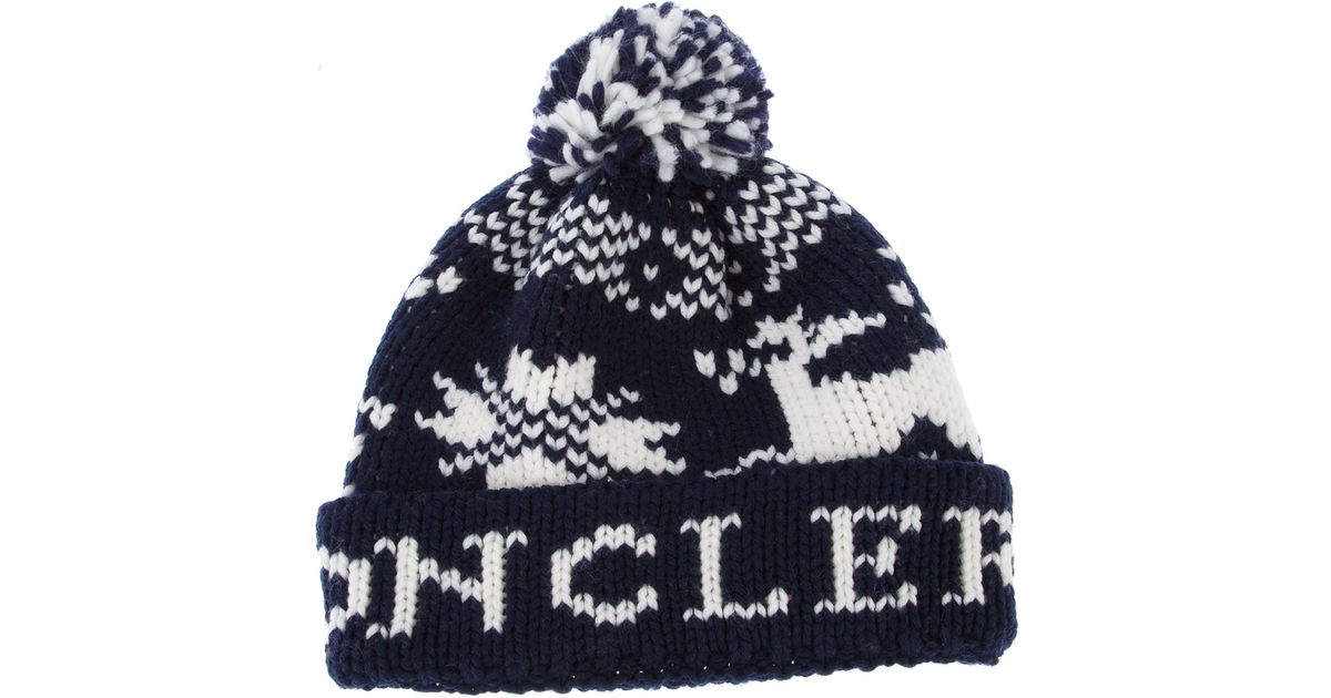 moncler fair isle beanie moncler fair isle beanie