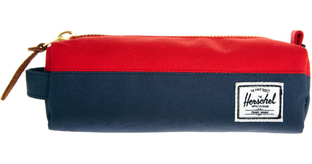 Lyst Herschel Supply Co. Settlement Pencil Case in Red for Men