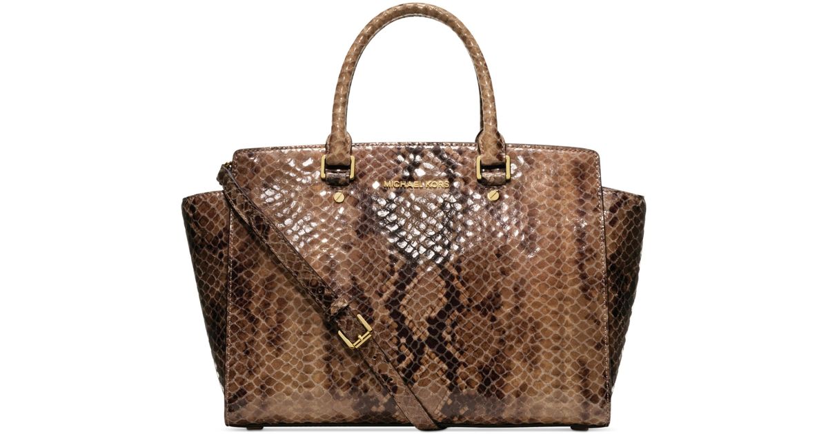 Est Michael Kors Handbag Selma Macys Usa 40e3e A778d
