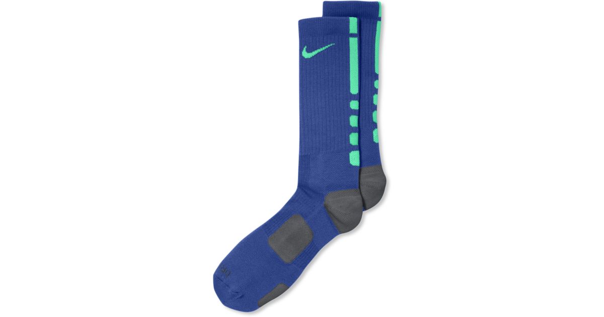 Lyst - Nike Elite Basketball Mens Socks in Blue for Men