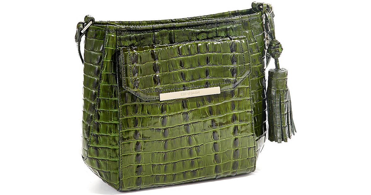 brahmin croc crossbody