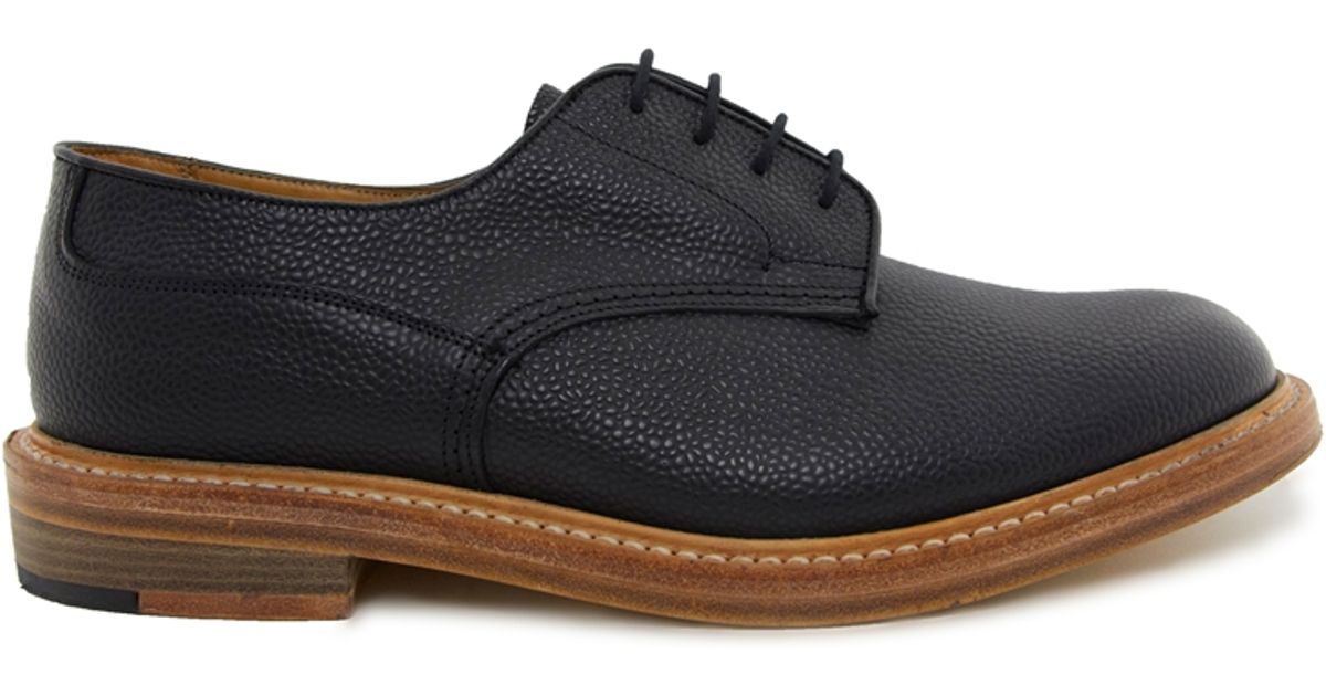 Lyst - Tricker'S Woodstock Derby Shoes in Black for Men
