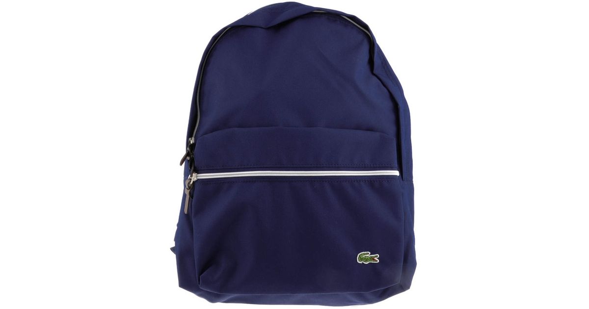 Lacoste Small Backpack Bag Estate in Blue for Men Lyst
