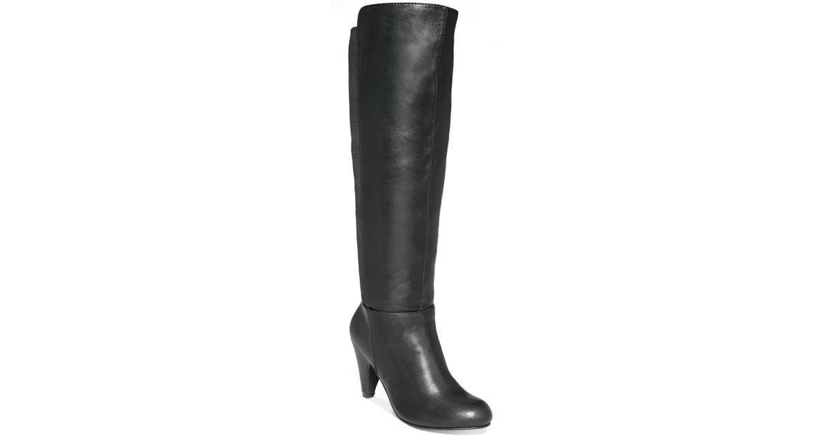 Fergie Fergalicious Barbara Tall Shaft Boots in Black | Lyst