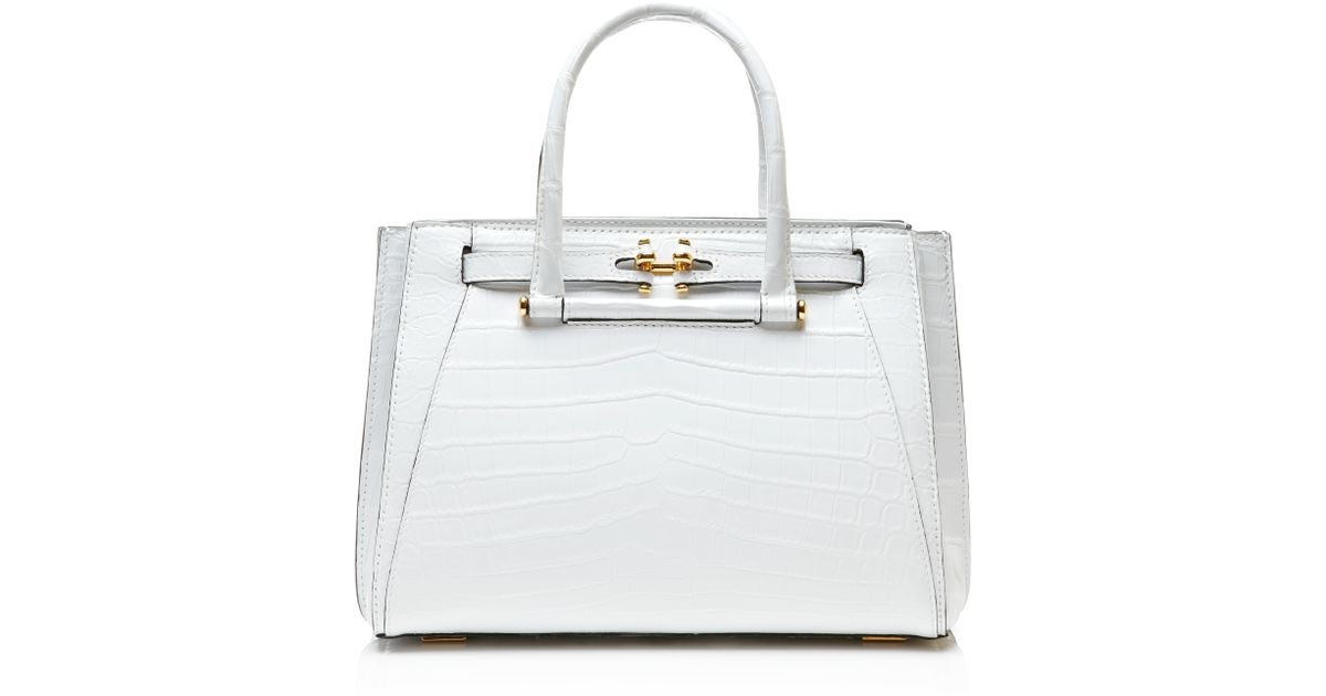 Lyst Vbh Madison Handbag In Calla White