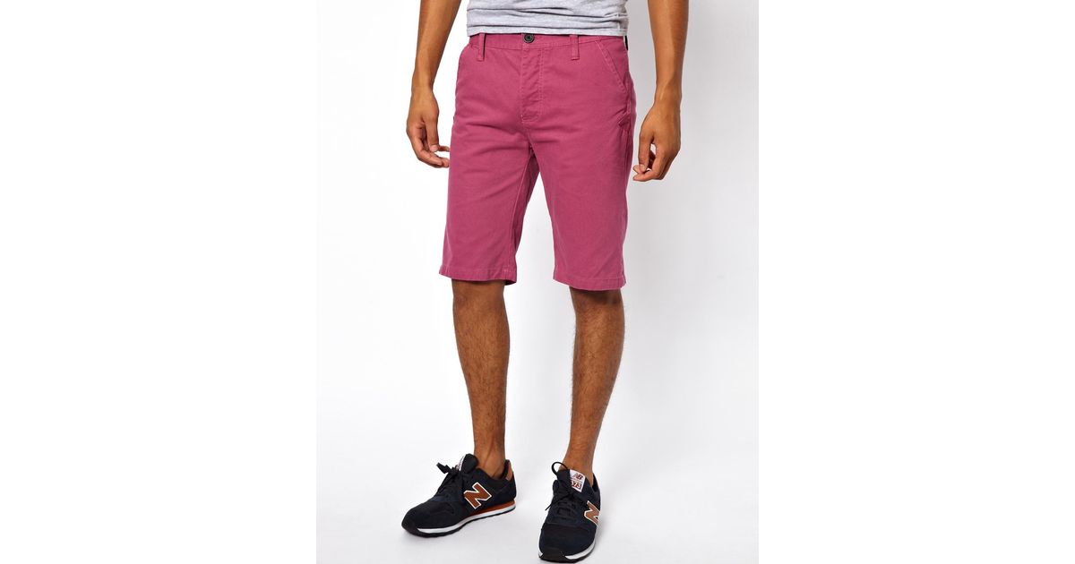 bellfield chino shorts