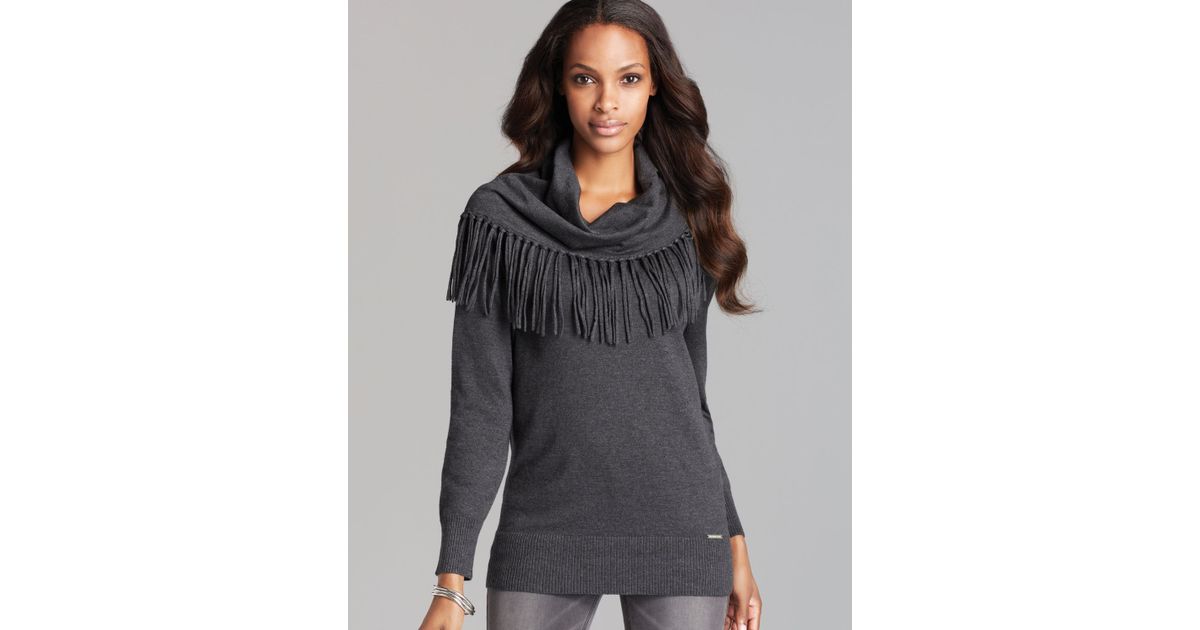 michael kors fringe sweater