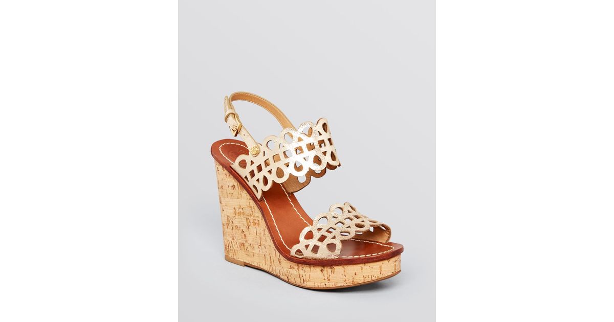 tory burch platform heels