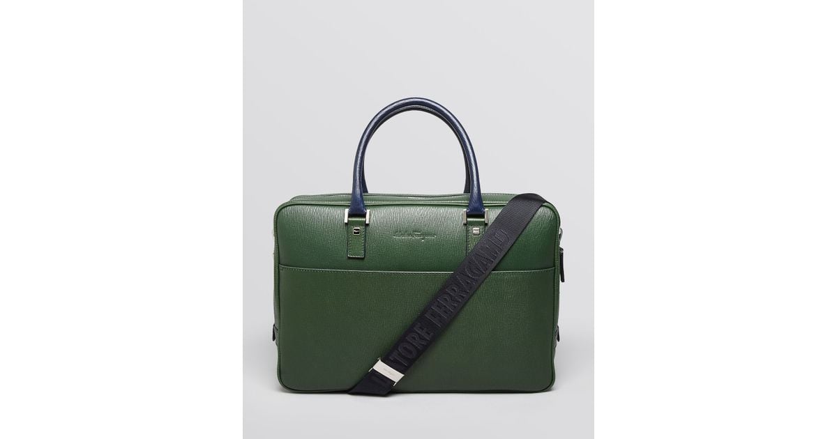 ferragamo revival briefcase