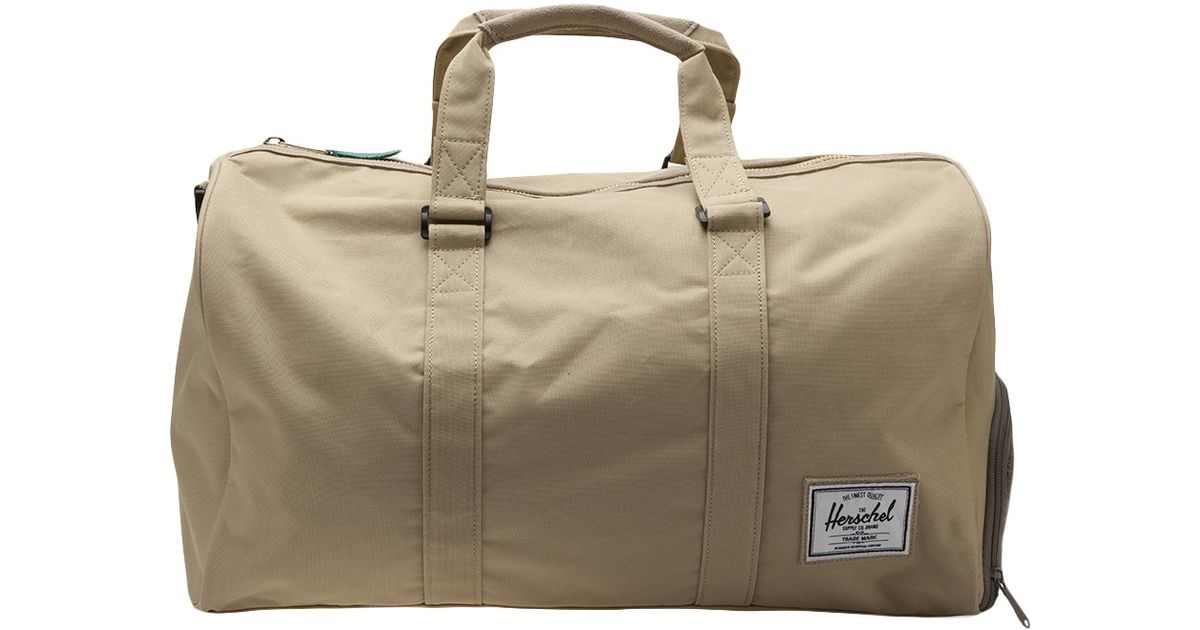 Herschel Supply Co Brown Novel Knit Duffle Bag For Men