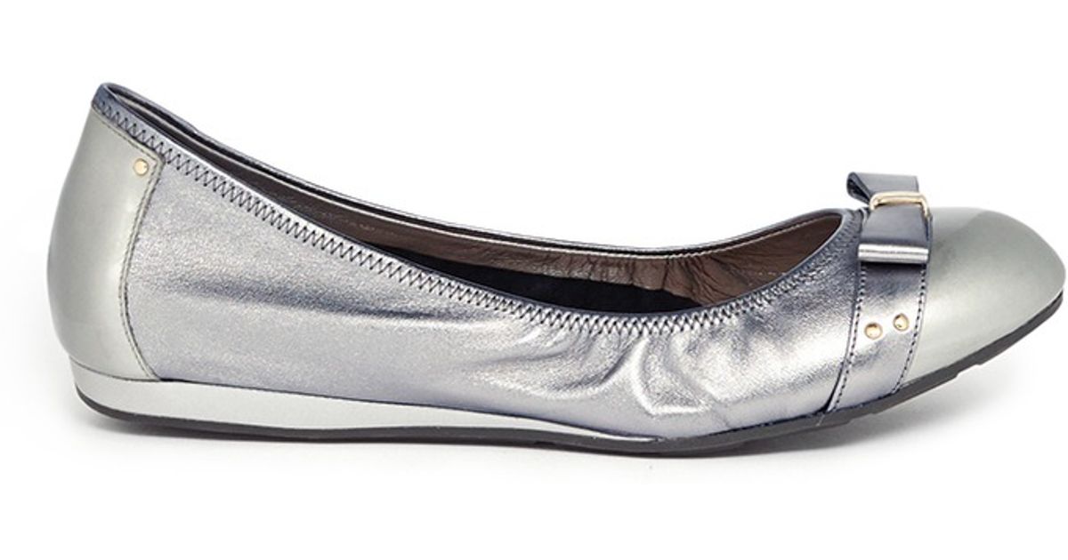 cole haan monica leather ballet flat