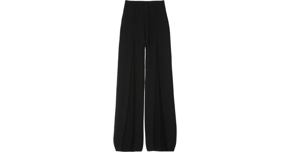 Lyst Sass And Bide As Light As Air Crepe Palazzo Pants In Black