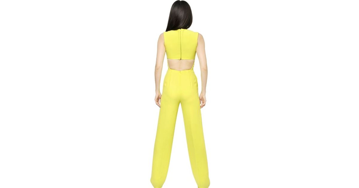 silk valentino jumpsuit